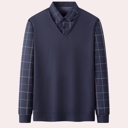Pull à Carreaux Classique pour HommeEMPLARY<|start_header_id|>assistant<|end_header_id|>

Pull en Flanelle à Carreaux Homme Élégant