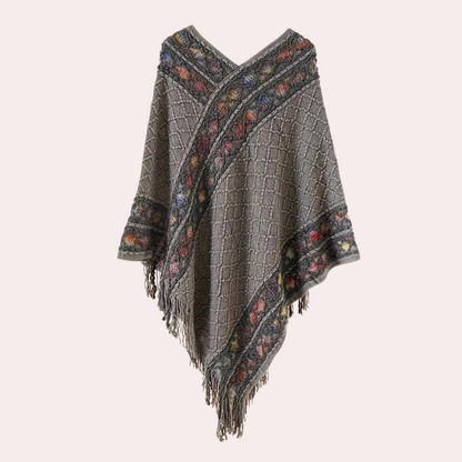 Poncho Femme Élégant et Doux