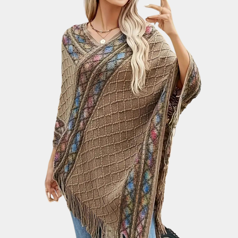 Poncho à la mode - vue 8