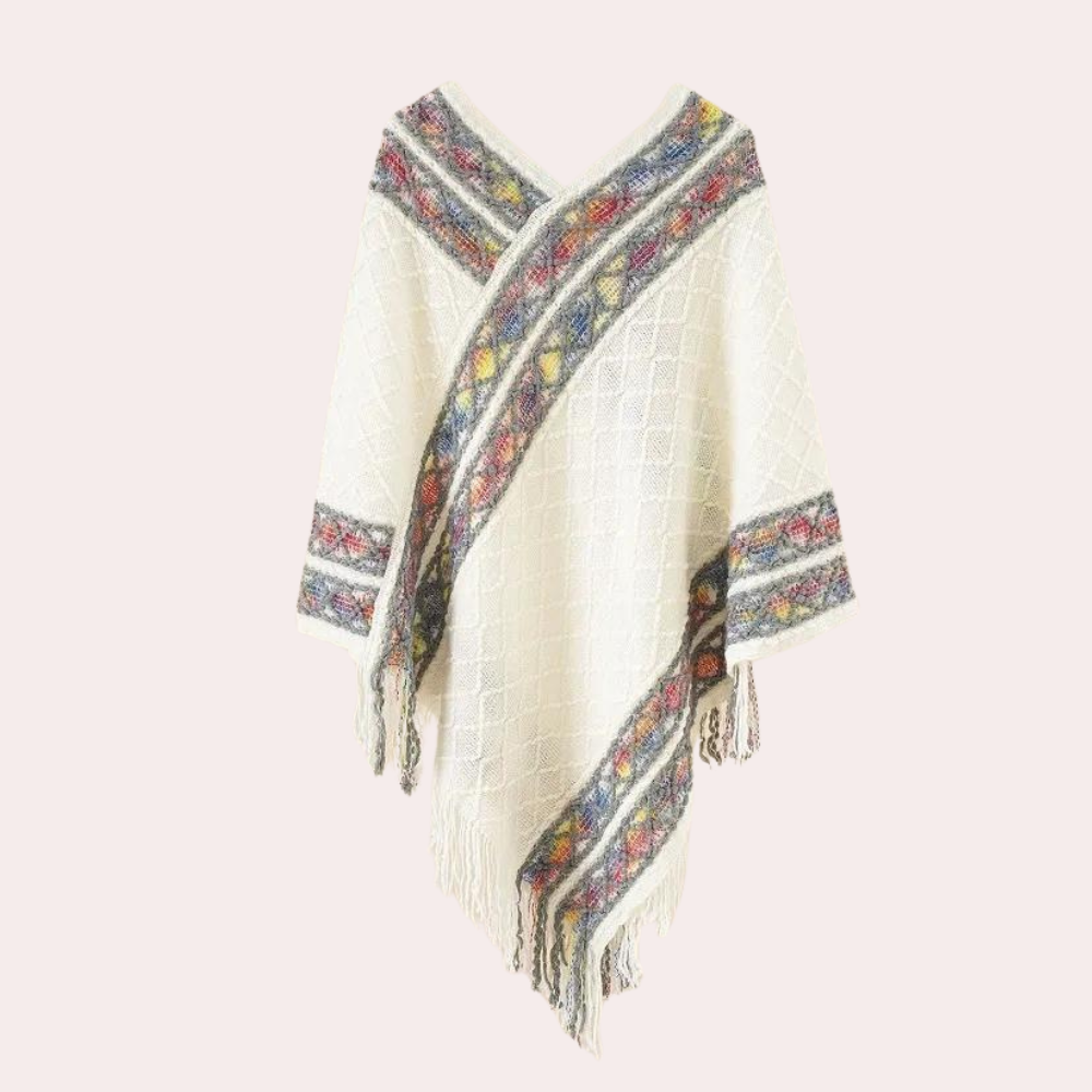 Poncho Femme Élégant et Doux