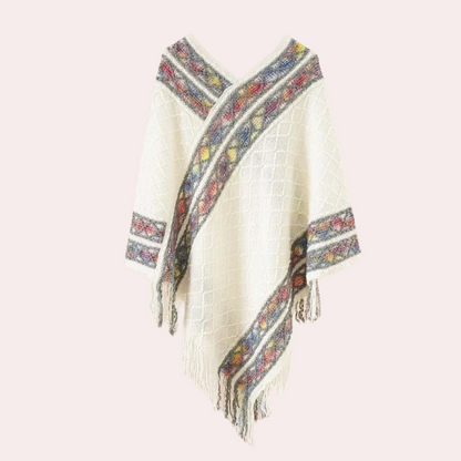 Poncho Femme Élégant et Doux