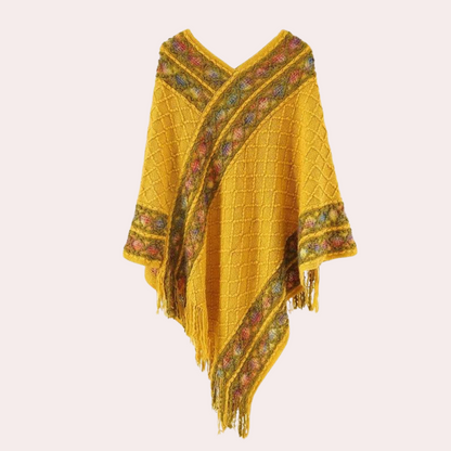Poncho Femme Élégant et Doux