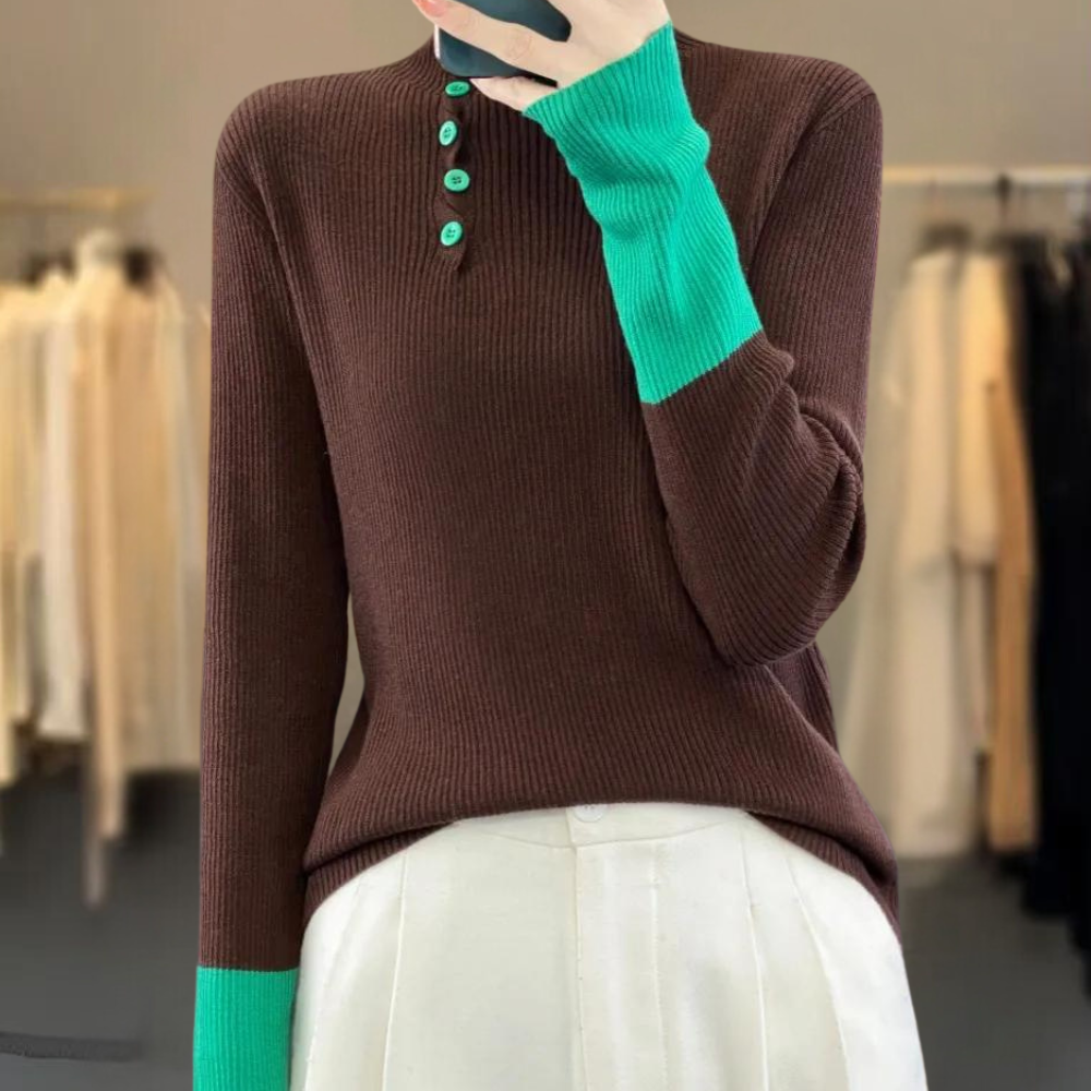 Pull Col Roulé Femme Chic et Confortable