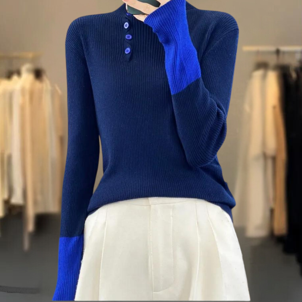 Pull Col Roulé Femme Chic et Confortable