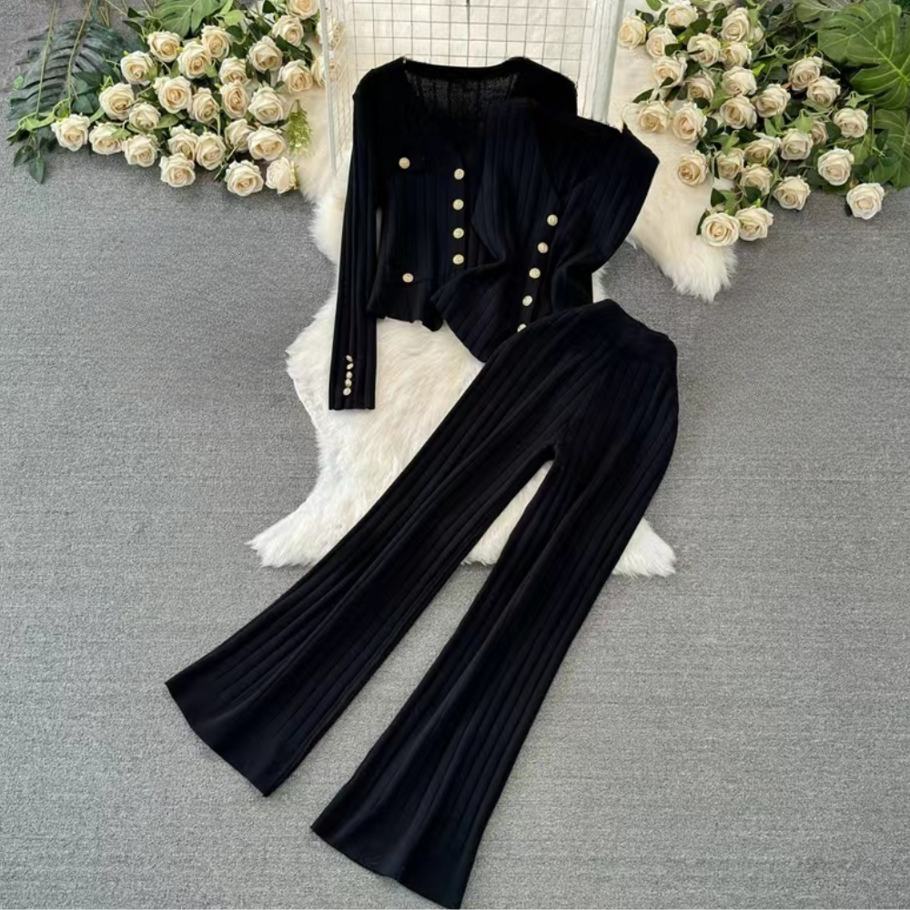 Robe Femme Décontractée Ensemble 3 Pièces Moderne