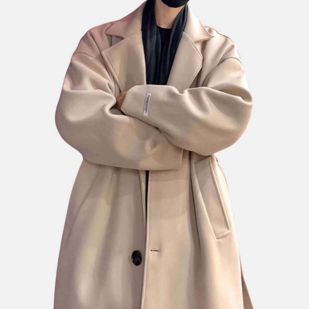 Manteau Homme Hiver Long et Chaud - PanierRoyale
