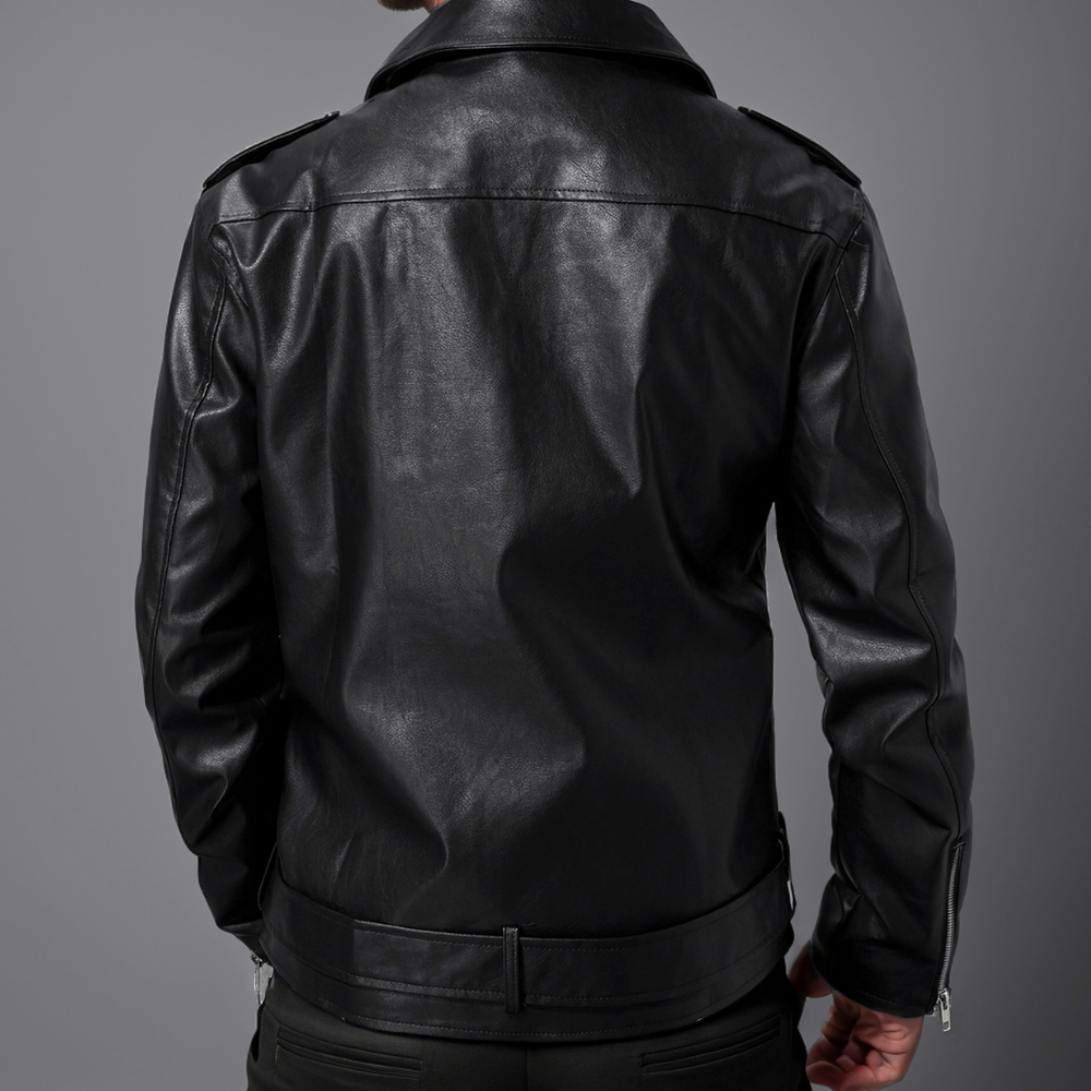 Veste classique avec Ceinture - vue 6