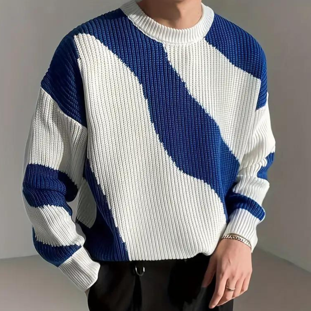 Pull Homme Tricoté Chaud et Confortable