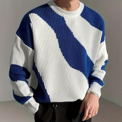 Pull Homme Tricoté Chaud et Confortable