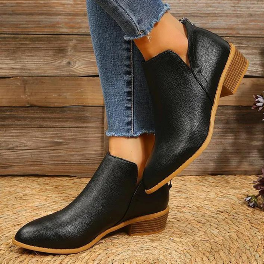 Bottines Femmes à Bout Pointu Élégantes - PanierRoyale