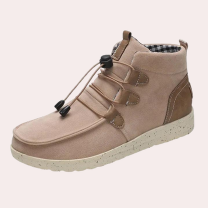 Bottines Femmes Lacets Hauts et Élégantes