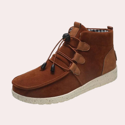 Bottines Femmes Lacets Hauts et Élégantes