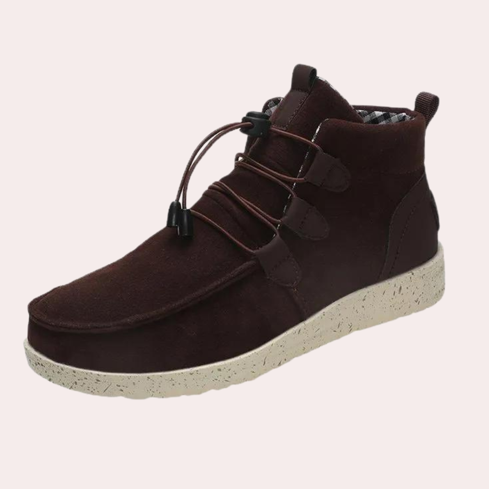 Bottines Femmes Lacets Hauts et Élégantes