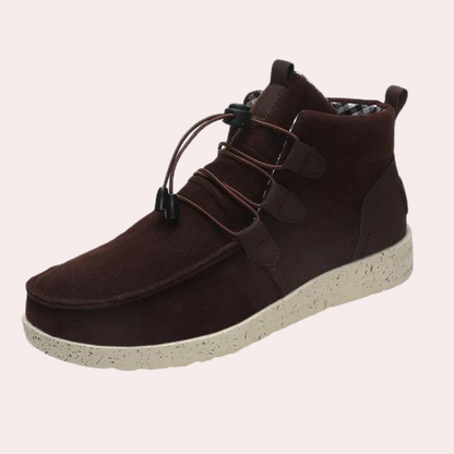 Bottines Femmes Lacets Hauts et Élégantes