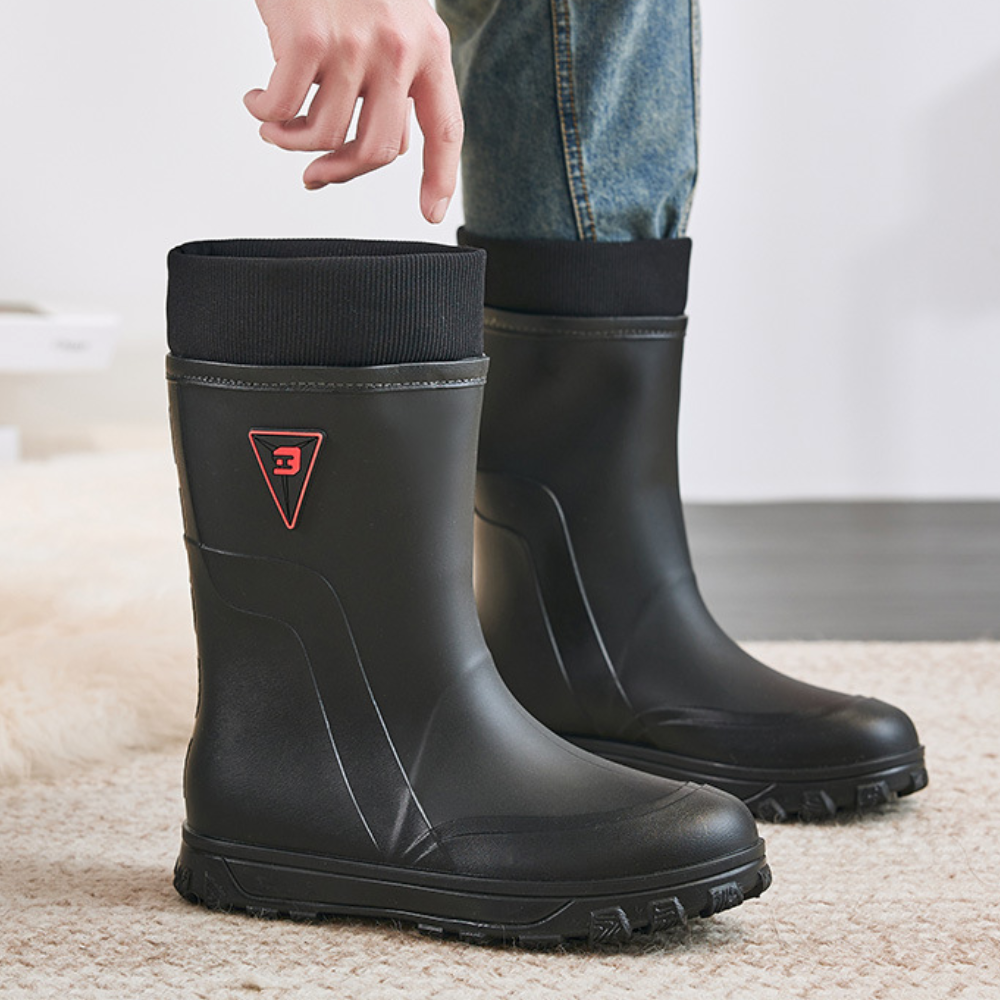 Bottes Hiver Homme Confortables Mi-Hauteur - PanierRoyale