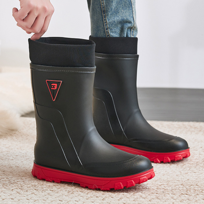 Pierre - Bottes d'Hiver Confort Mi-Mollet pour Hommes