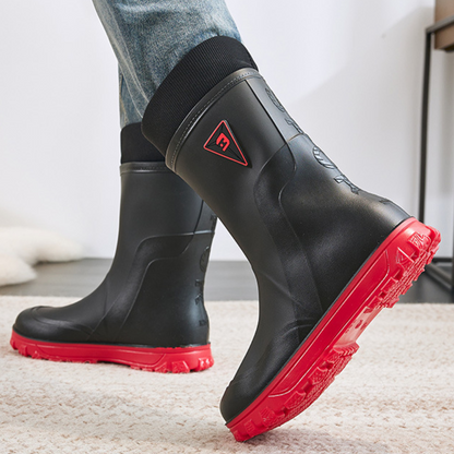 Pierre - Bottes d'Hiver Confort Mi-Mollet pour Hommes