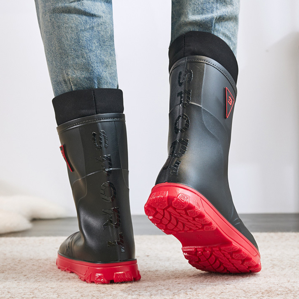 Pierre - Bottes d'Hiver Confort Mi-Mollet pour Hommes