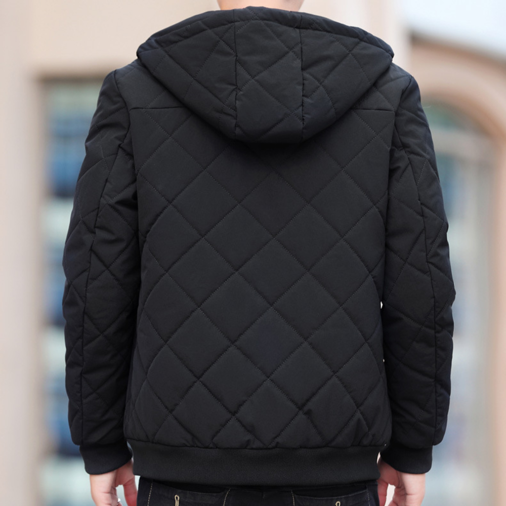 Veste Matelassée Élégante à Capuche - vue 5