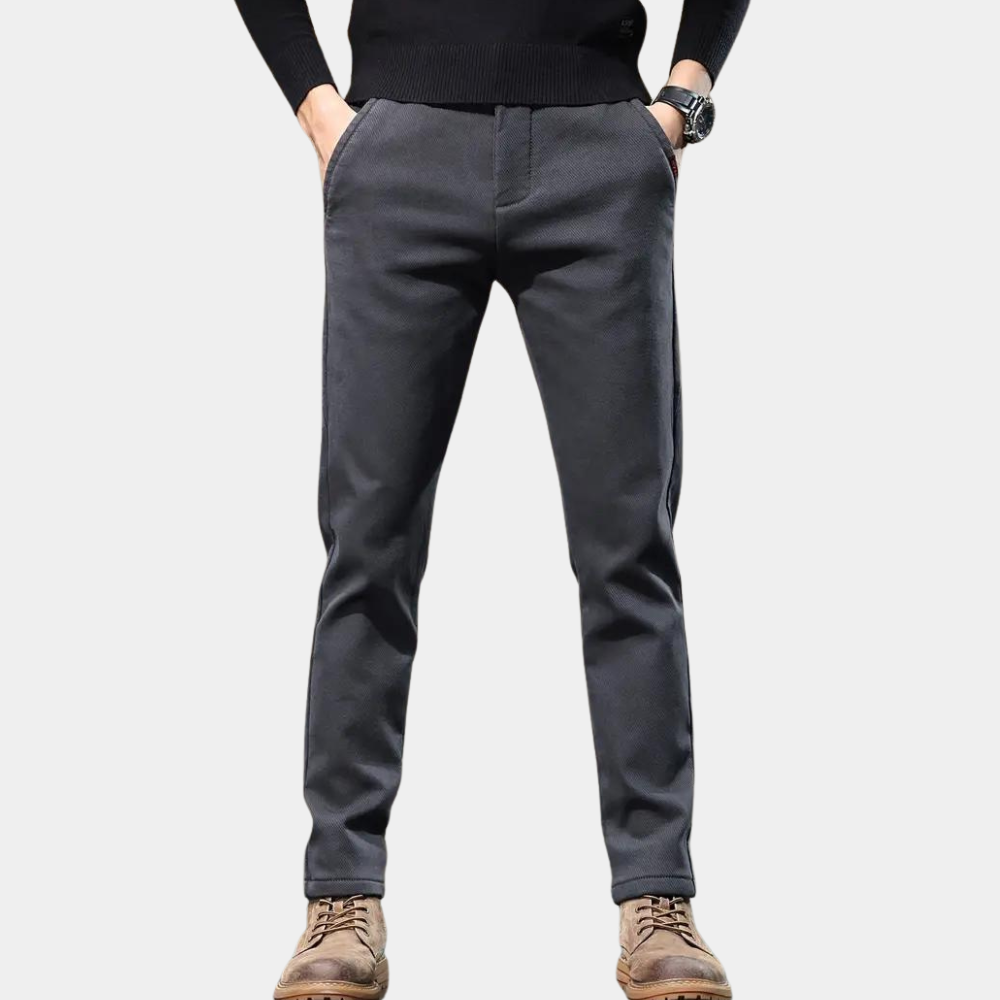 Pantalon Homme Slim Fit pour Usage Quotidien