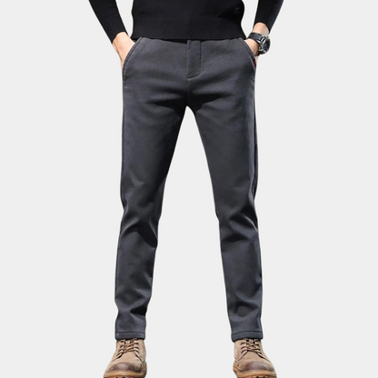 Pantalon Homme Slim Fit pour Usage Quotidien