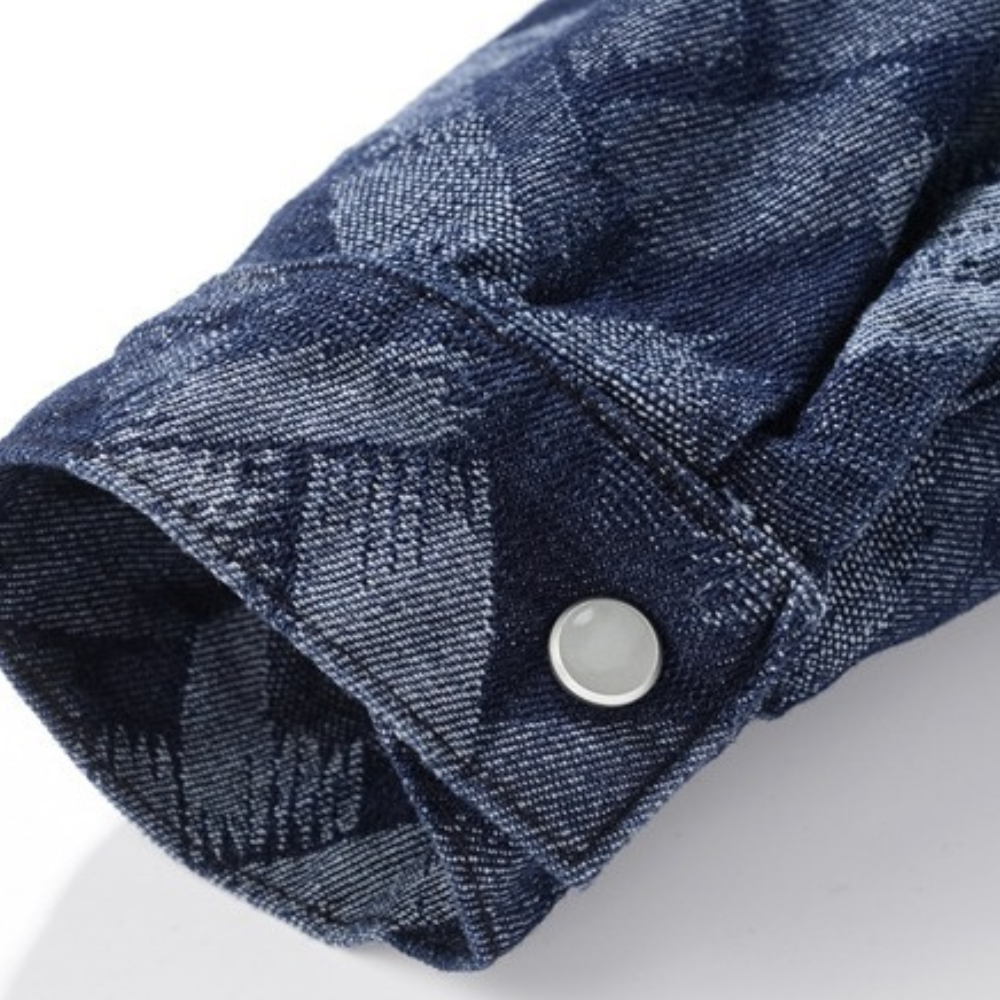 Veste en Jean Tendance - vue 4