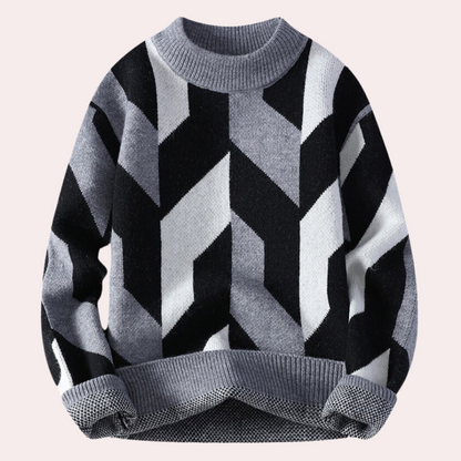 Pull Tricot Décontracté et Confortable pour Homme