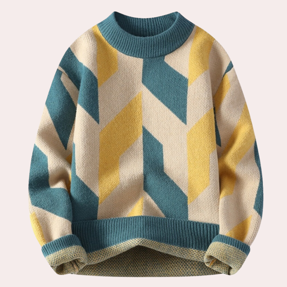Pull Tricot Décontracté et Confortable pour Homme
