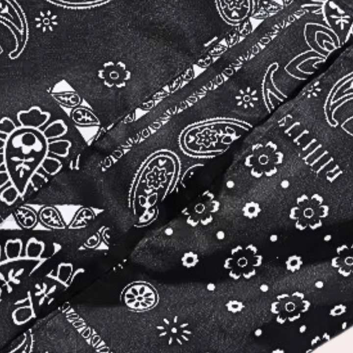 Manteau Réversible en Imprimé Paisley - vue 4