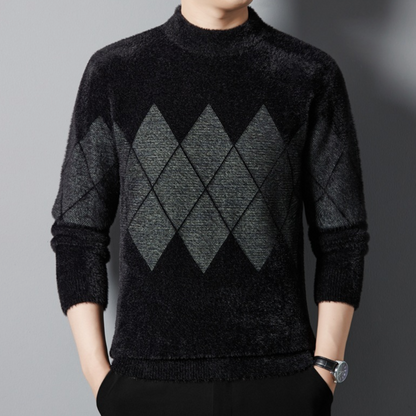 Porteur - Elégant pull tricoté pour homme
