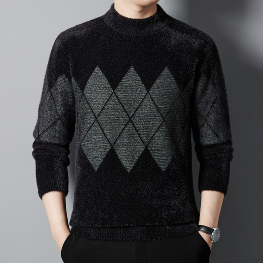 Pull en Maille Homme Élégant et Confortable - PanierRoyale