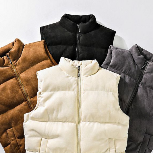 Adorjan - Gilet d'hiver matelassé pour hommes