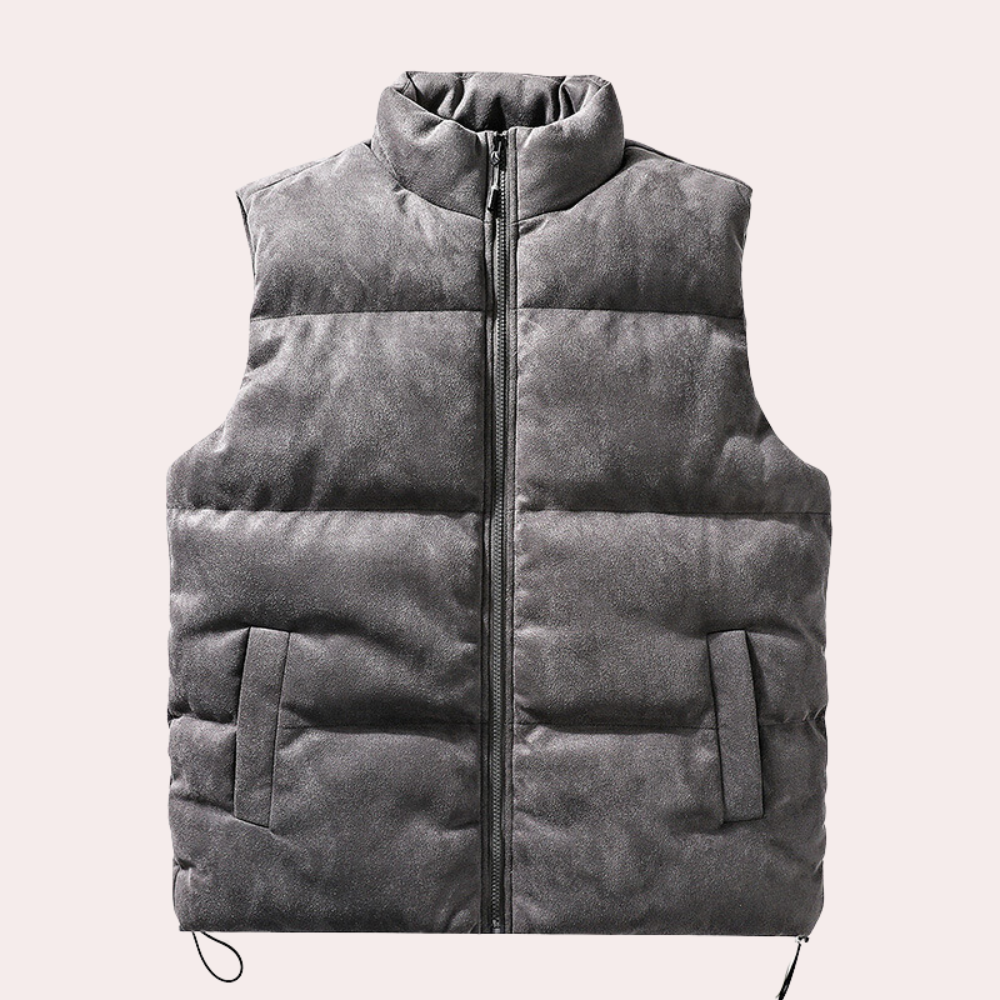 Gilet Hiver Matelassé Homme chaud et léger