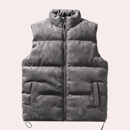 Gilet Hiver Matelassé Homme chaud et léger
