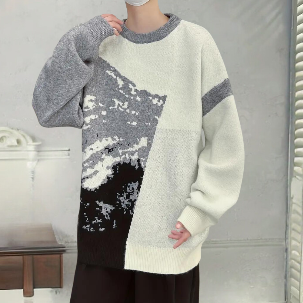 Pull Homme Luxe en Laine Fine - PanierRoyale