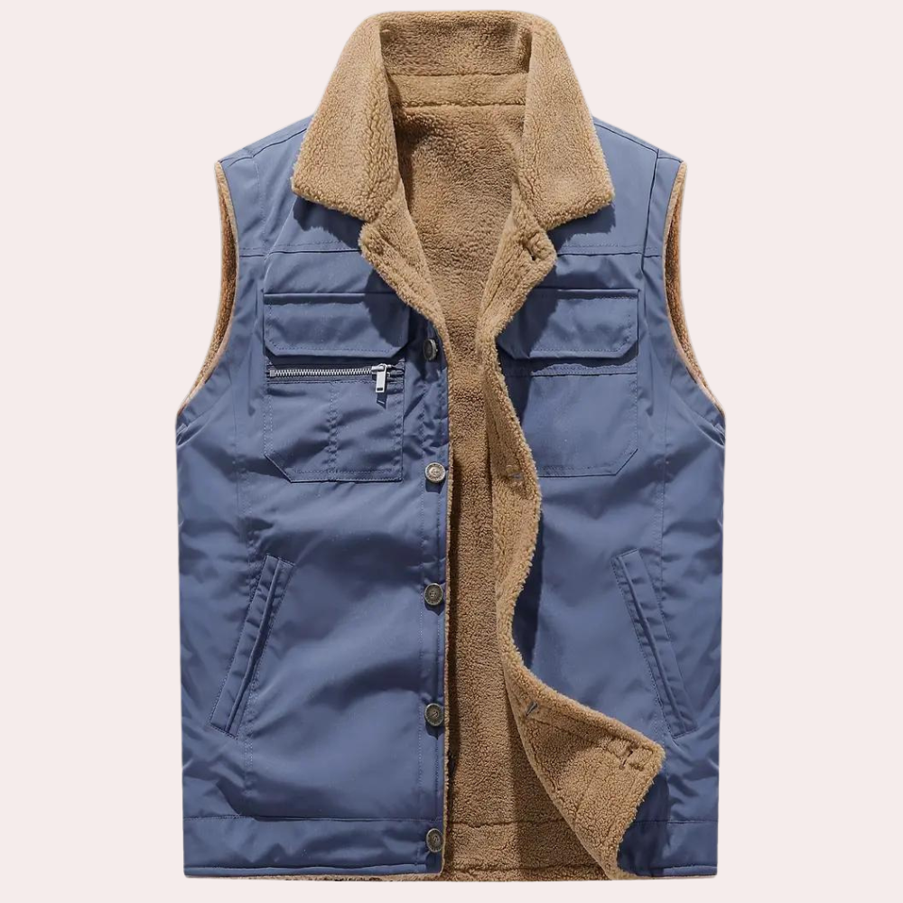 Gilet Homme Doublure Polaire Chaude et Légère - PanierRoyale