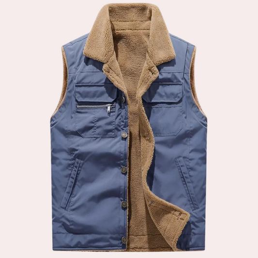 Gilet Homme Doublure Polaire Chaude et Légère - PanierRoyale