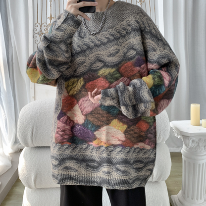 Pull Décontracté Homme Confort et Doux