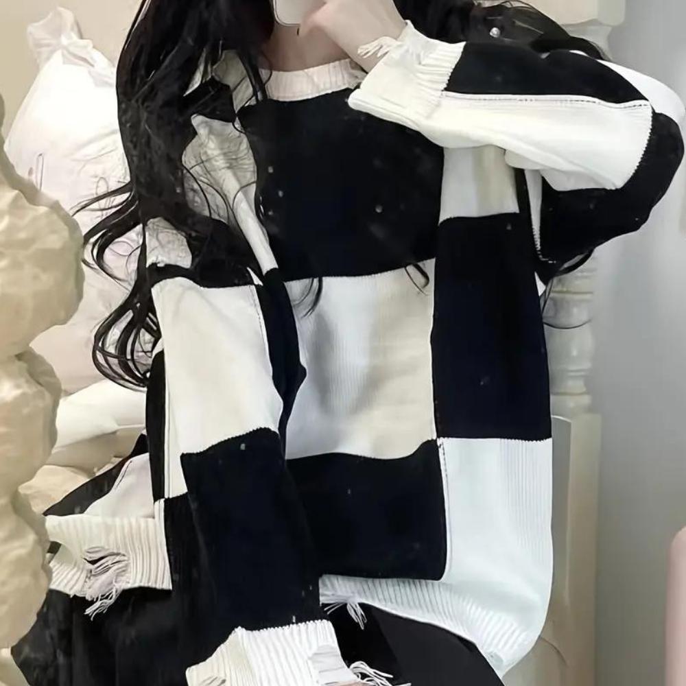 Pull Femme Long Décontracté à la Mode - PanierRoyale