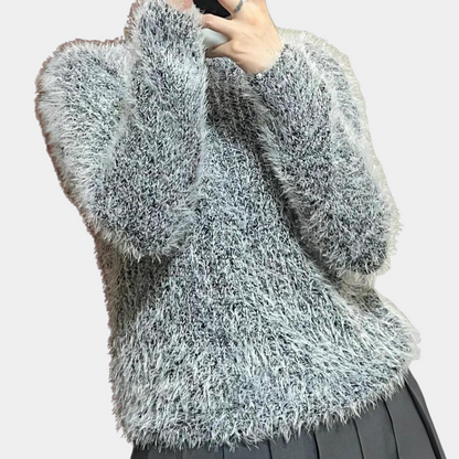 Isolda - Pull confortable en peluche pour femmes