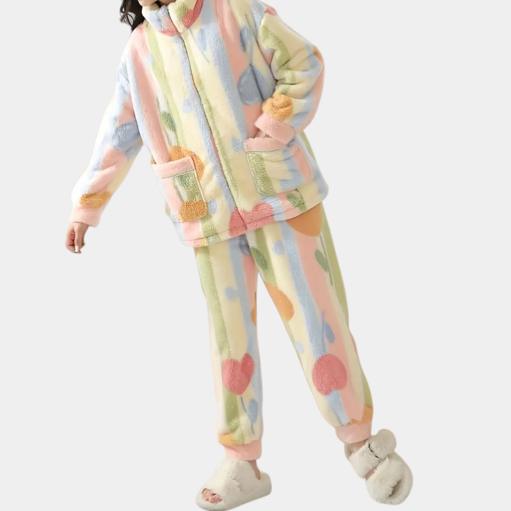 Pyjama Femme 2 Pièces Décontracté et Coloré - PanierRoyale