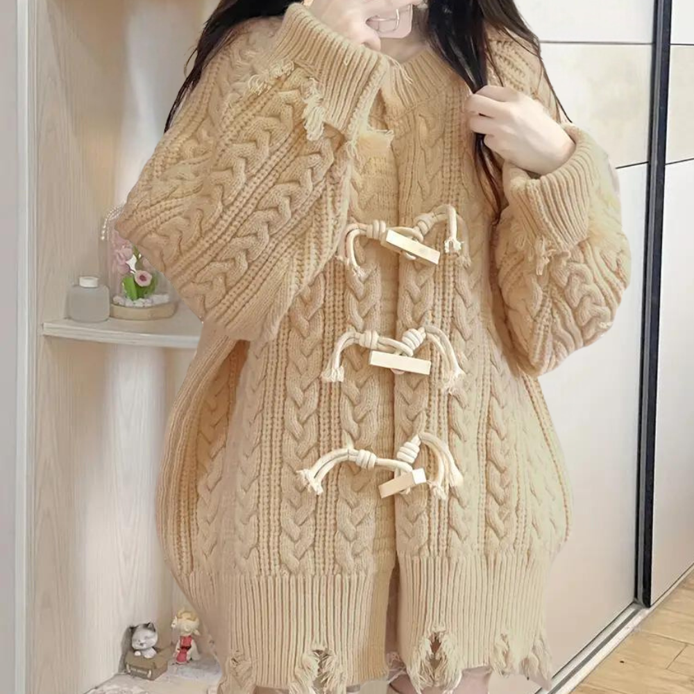 Cardigan Femme Élégant et Doux pour Hiver - PanierRoyale