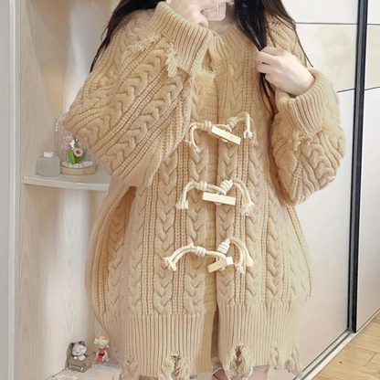 Cardigan Femme Élégant et Doux pour Hiver - PanierRoyale