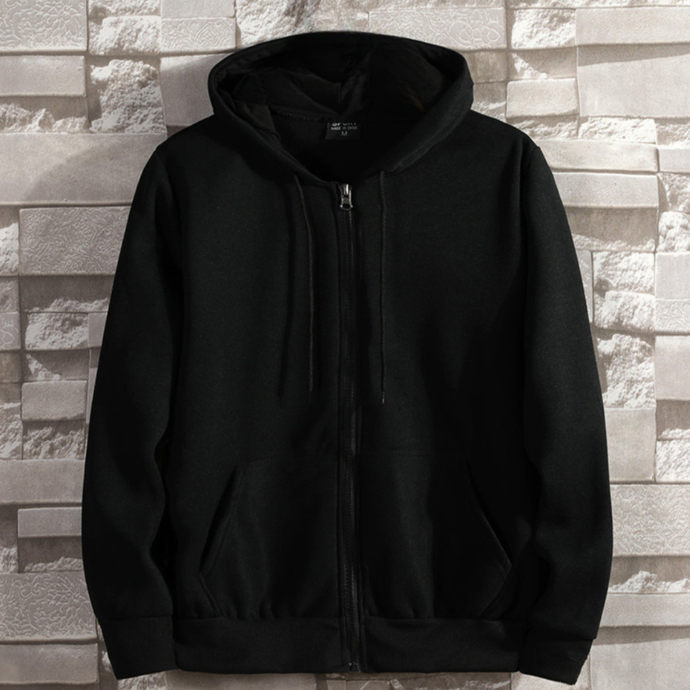 Sweat à capuche zippé sport pour homme