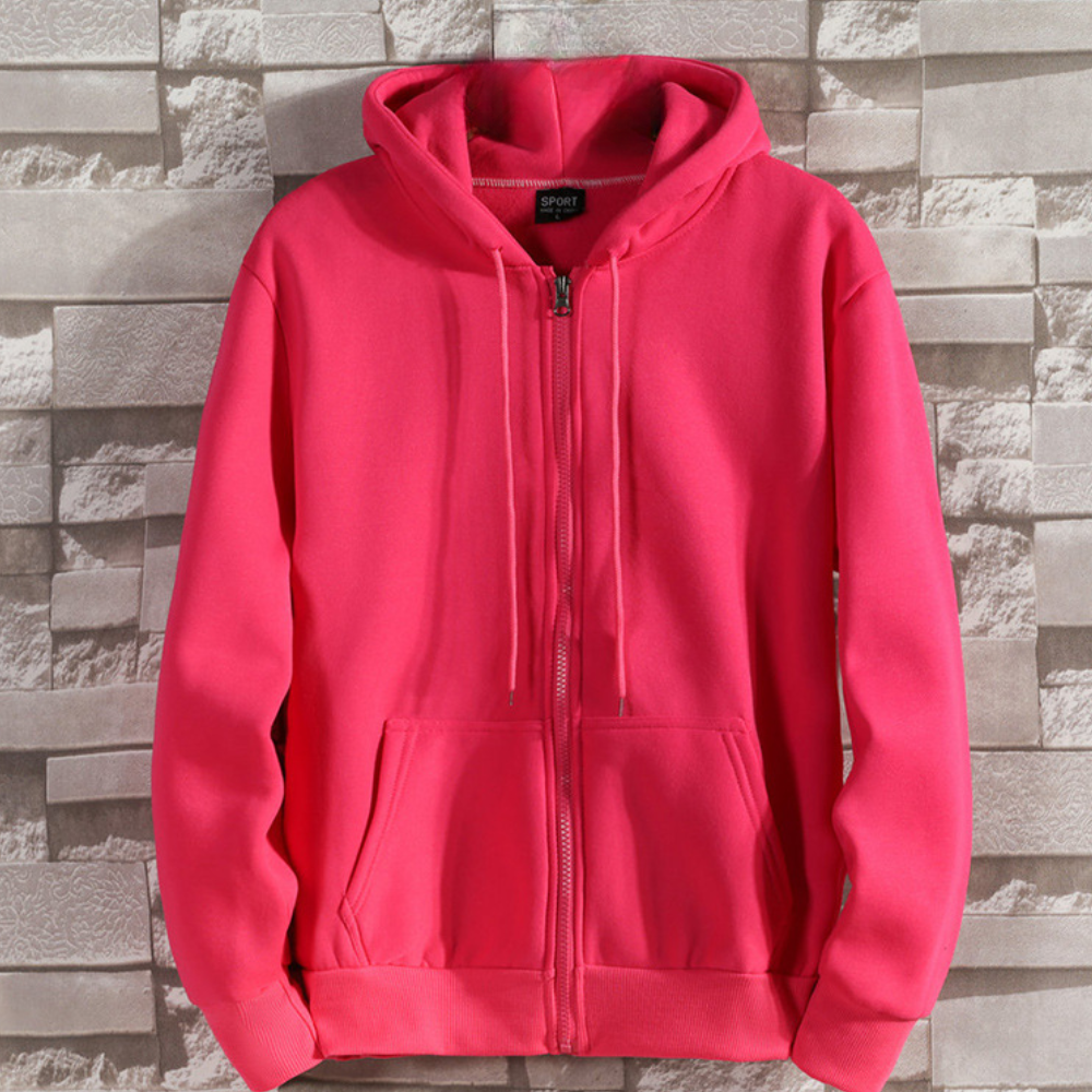 Sweat à capuche zippé sport pour homme
