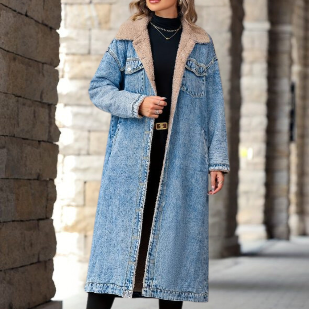 Gretchen - Veste en denim stylée pour femmes