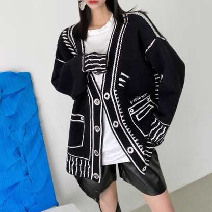 Cardigan Cachemire Doux et Confortable pour Femme - PanierRoyale