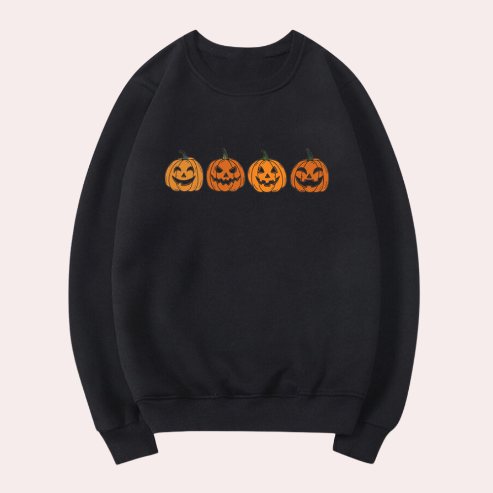 Pull Halloween Citrouille Amusant