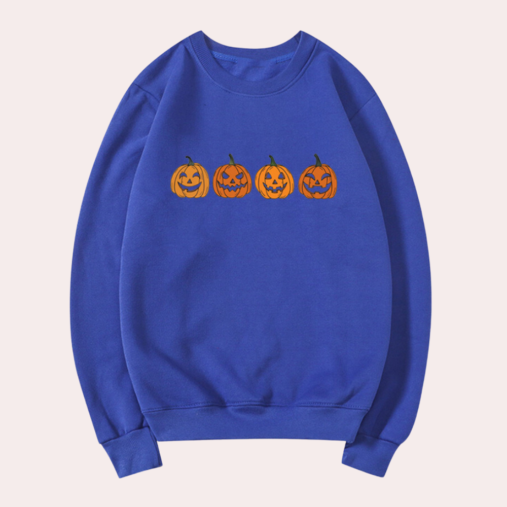 Pull Halloween Citrouille Amusant - PanierRoyale