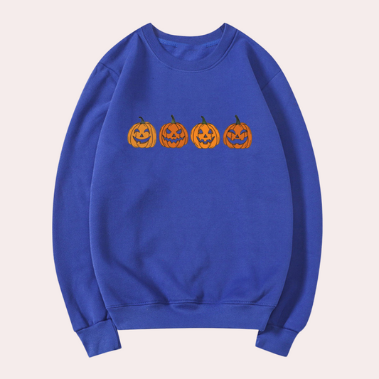 Pull Halloween Citrouille Amusant - PanierRoyale